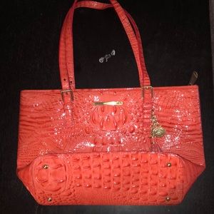 Brahmin snakeskin purse